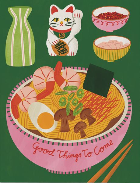 [RC-C-BOD2187] Card-Ramen Bowl