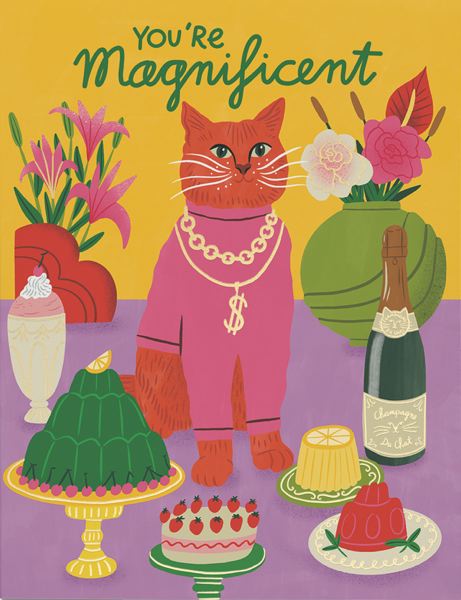 [RC-C-BOD2193F] Foil Card-Magnificent Cat