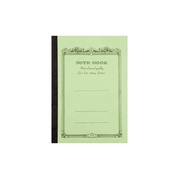 [AA-C5-CD10HN] CD Notebook-A6 Lined Green
