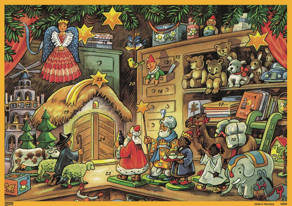 [KV-XCAL-4-10093] Advent Cal-Poster-The Three Magi