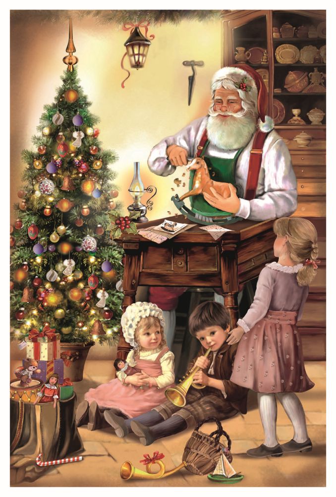 [KV-XCAL-4-10441] Advent Cal-Poster-Carving