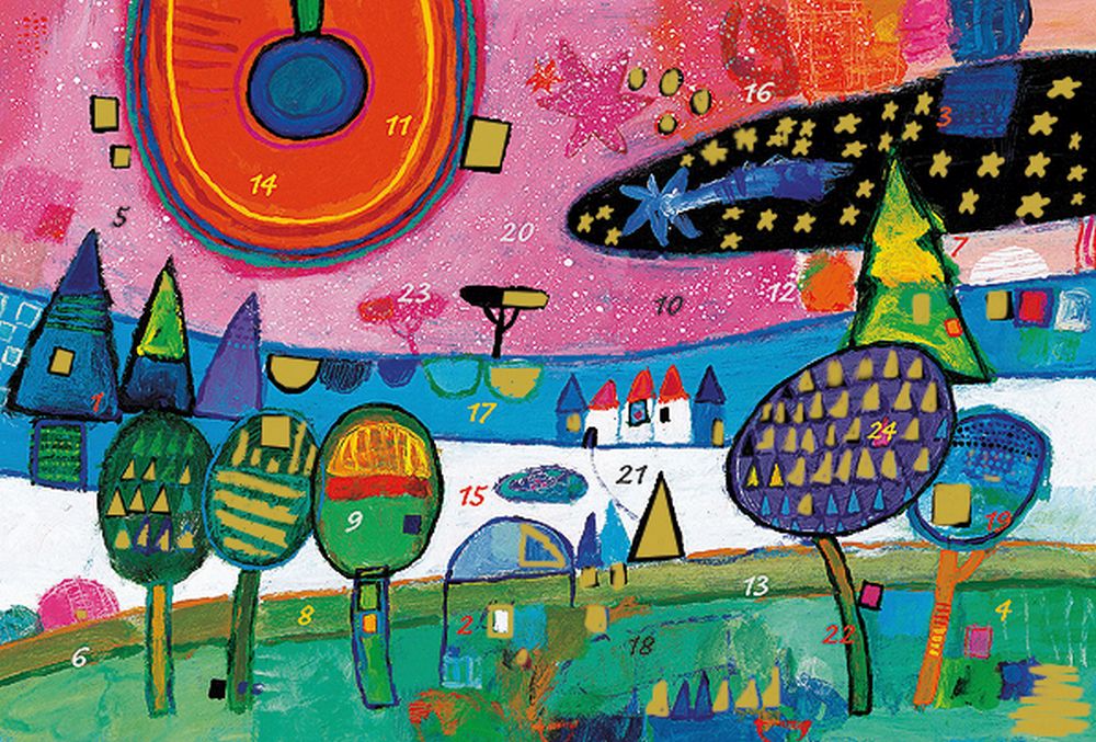 [KV-XCAL-6-12264] Advent Cal-Card-Magic Land