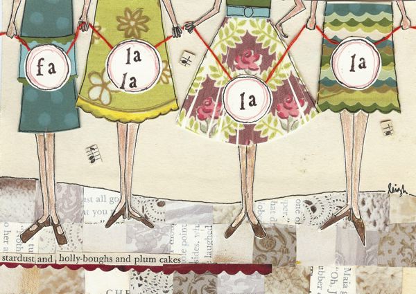 [CG-XC-PT003] Card-Fa la la la