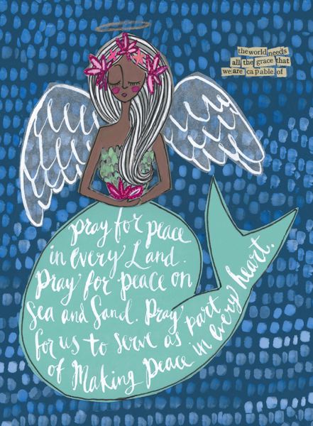 [CG-XC-PT006] Card-Pray for Peace