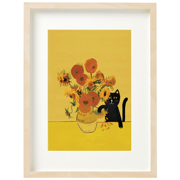 [NG-LW-026] Art Print-Vincent Sunflowers