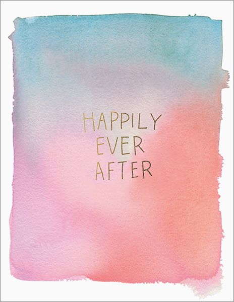 [EF-C-FL0117] Foil Card-Happily Ever After