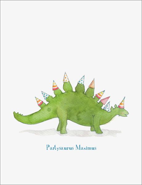 [EF-C-BD0221] Card-Partysaurus