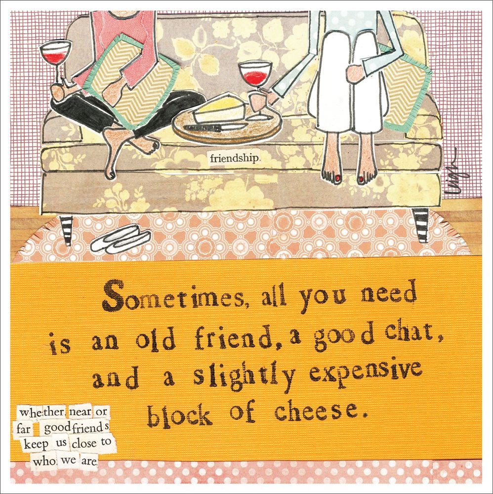 [CG-C-SQ017] Card-Block Of Cheese