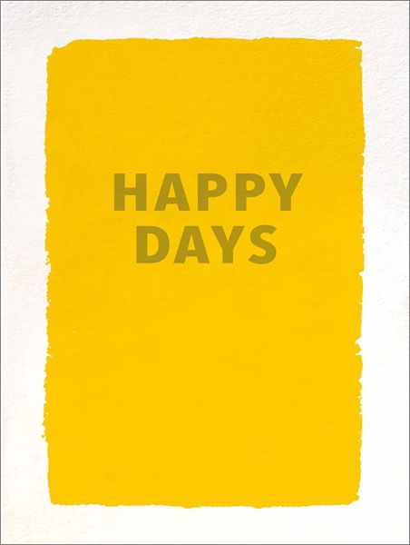 [AV-C-QP499] Card-Happy Days
