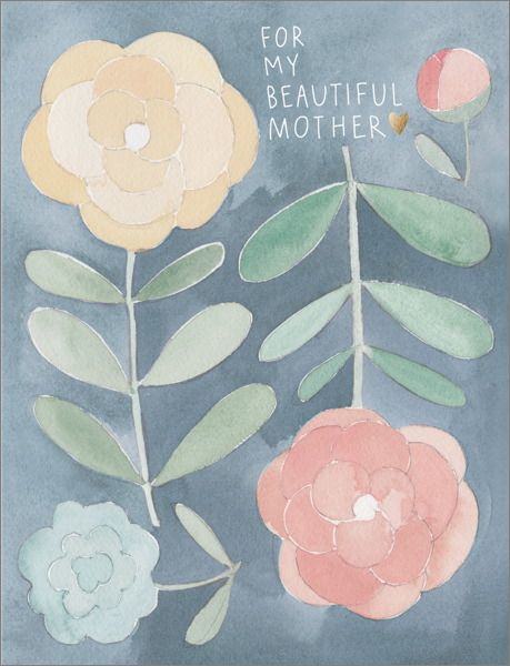 [EF-C-SP0514] Foil Card-My Beautiful Mother