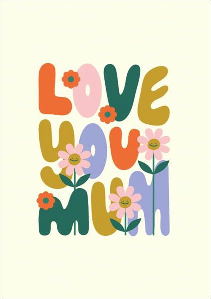 [OD-C-EOL5135] Card-Love You Mum
