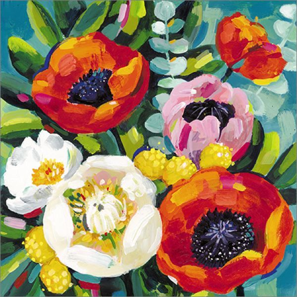 [AL-AG0006] Card-Bright Poppy