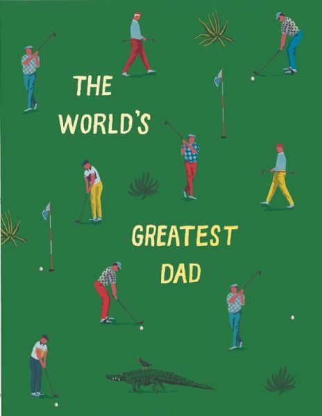[RC-CFD-KRL2173] Foil Card-Golf Dad