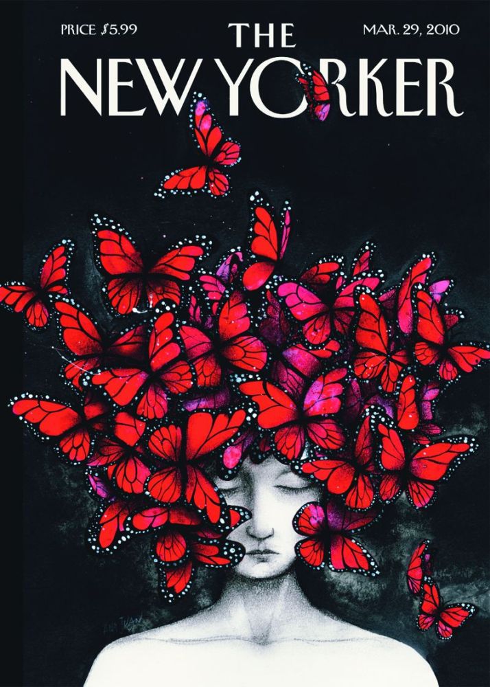 [NY-C-C013] Card-Butterfly Woman