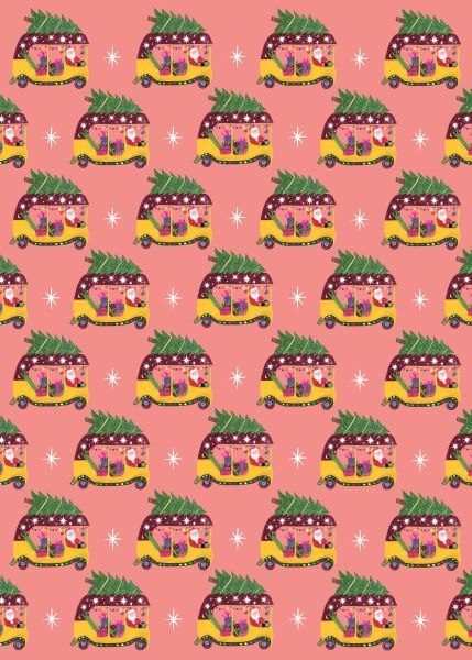 [HC-XW-005] Wrap-Christmas Tuk Tuk