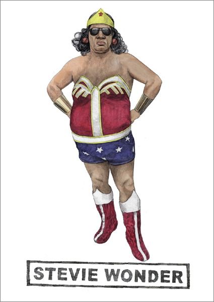 [QG-C-CP341] Card-Stevie Wonder