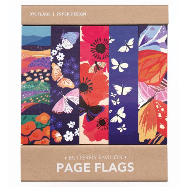 [GO-SS-PFP003] Page Flags-Butterfly Pavillion