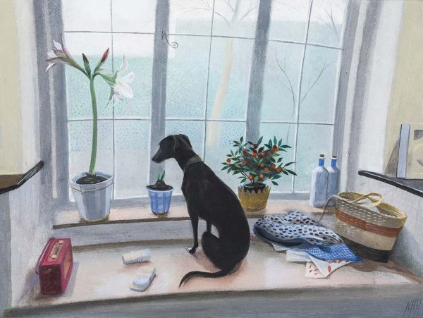 [CD-C-CDP044A-7] Card-At the Kitchen Window