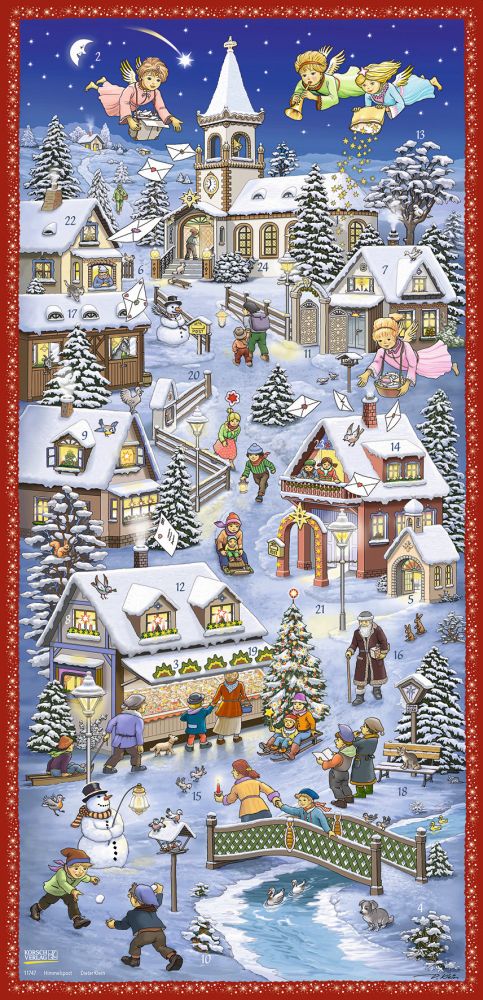 [KV-XCAL-2-11747] Advent Cal-Lge Poster-Heaven's Post