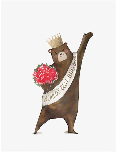 [EF-CMD-SP0494] Foil Card-Mama Bear