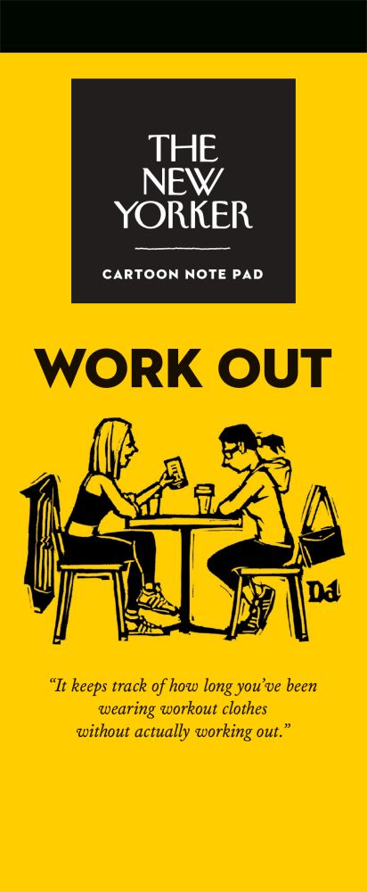 [NY-SN-NPA023] Notepad-Work Out