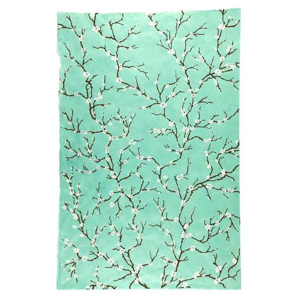 [GI-GSP216-22] Wrap-Peach-White/Choco On Robin Egg