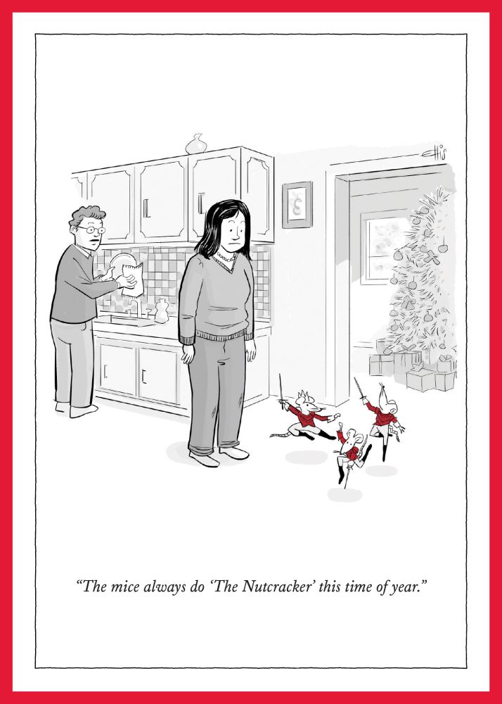 [NY-XC-A109] Card-Nutcracker Mice 