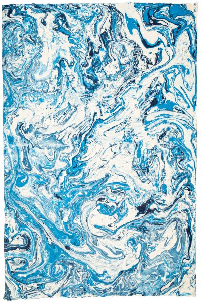 [GI-GSM170-C] Wrap-Marble Blue On Natural