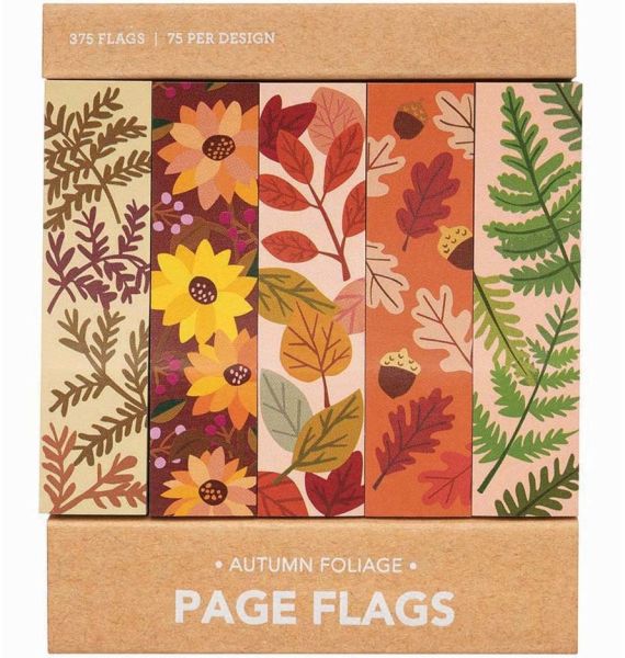 [GO-SS-PFP016] Page Flags-Autumn Foliage