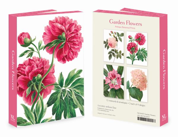 [NL-SN-CWB007] Notecard Wallet-Garden Flowers