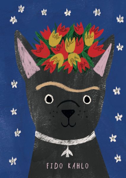 [NG-CD-FK001] Card-Fido Kahlo
