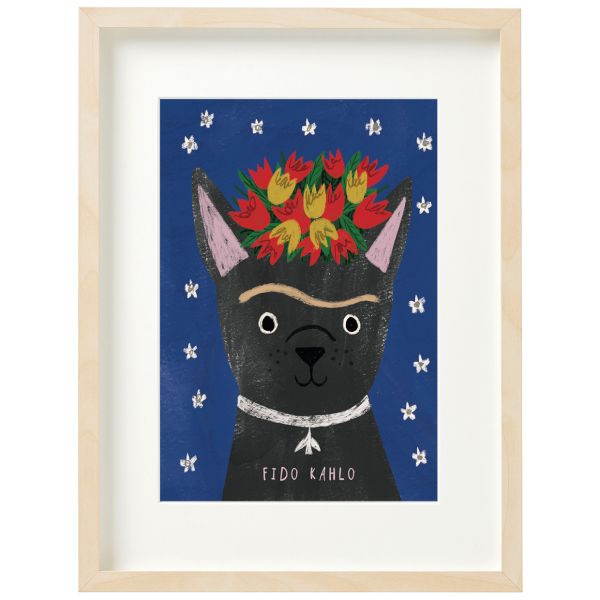 [NG-LW-D001] Art Print-Fido Kahlo