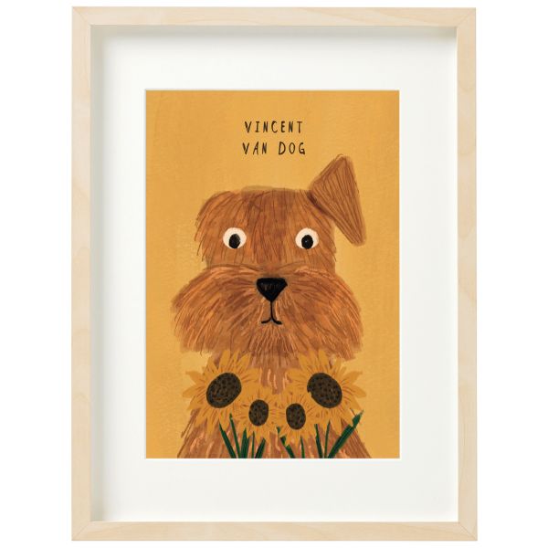 [NG-LW-D004] Art Print-Vincent Van Dog