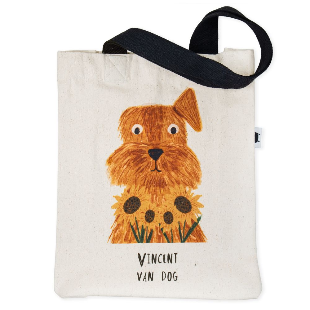 [NG-LBD-VV004] Large Tote-Vincent Van Dog