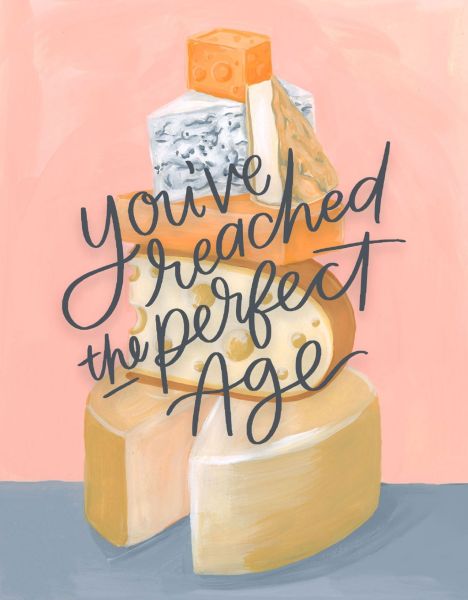 [OC-C-291000] Card-Birthday Cheese
