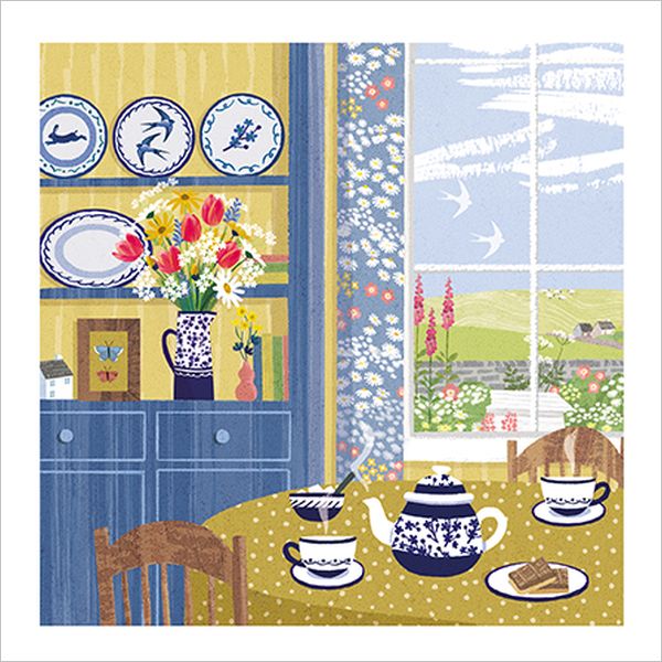 [AL-FO0004] Card-Tea Time