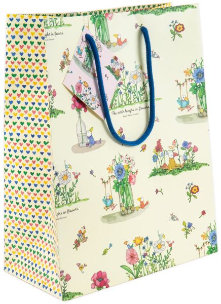 [TW-W-WBL004] Gift Bag Large-Earth Laughs Flower