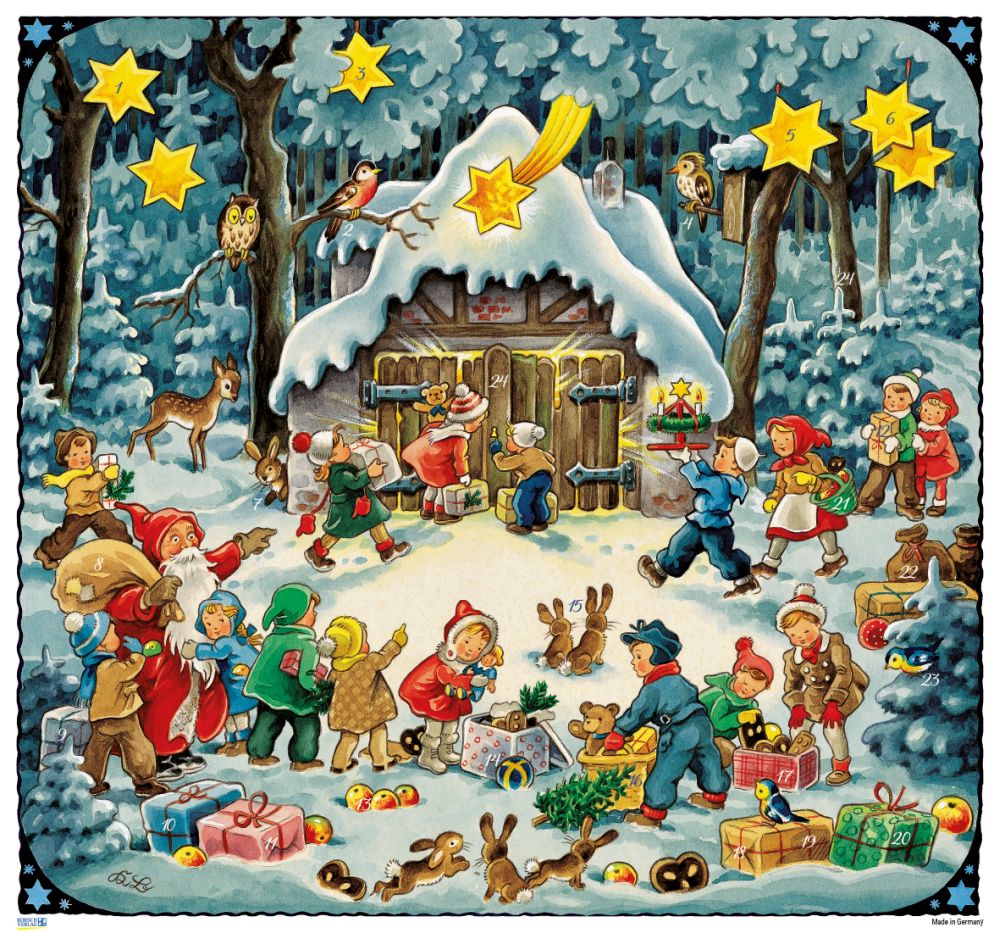 [KV-XCAL-6-11426] Advent Cal-Poster-Children by the Stalls