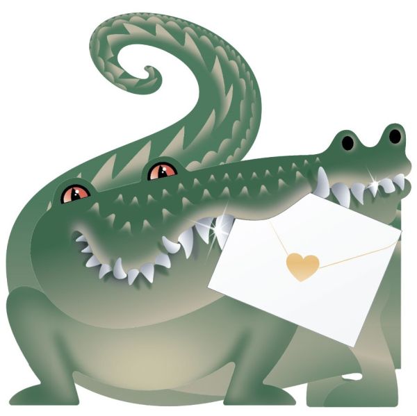 [SD-CR090] 3D Card-Croc-Harry