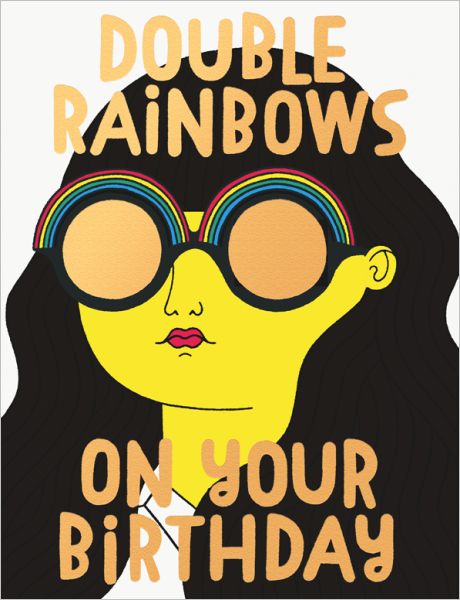 [RC-C-AWE2530] Foil Card-Double Rainbows