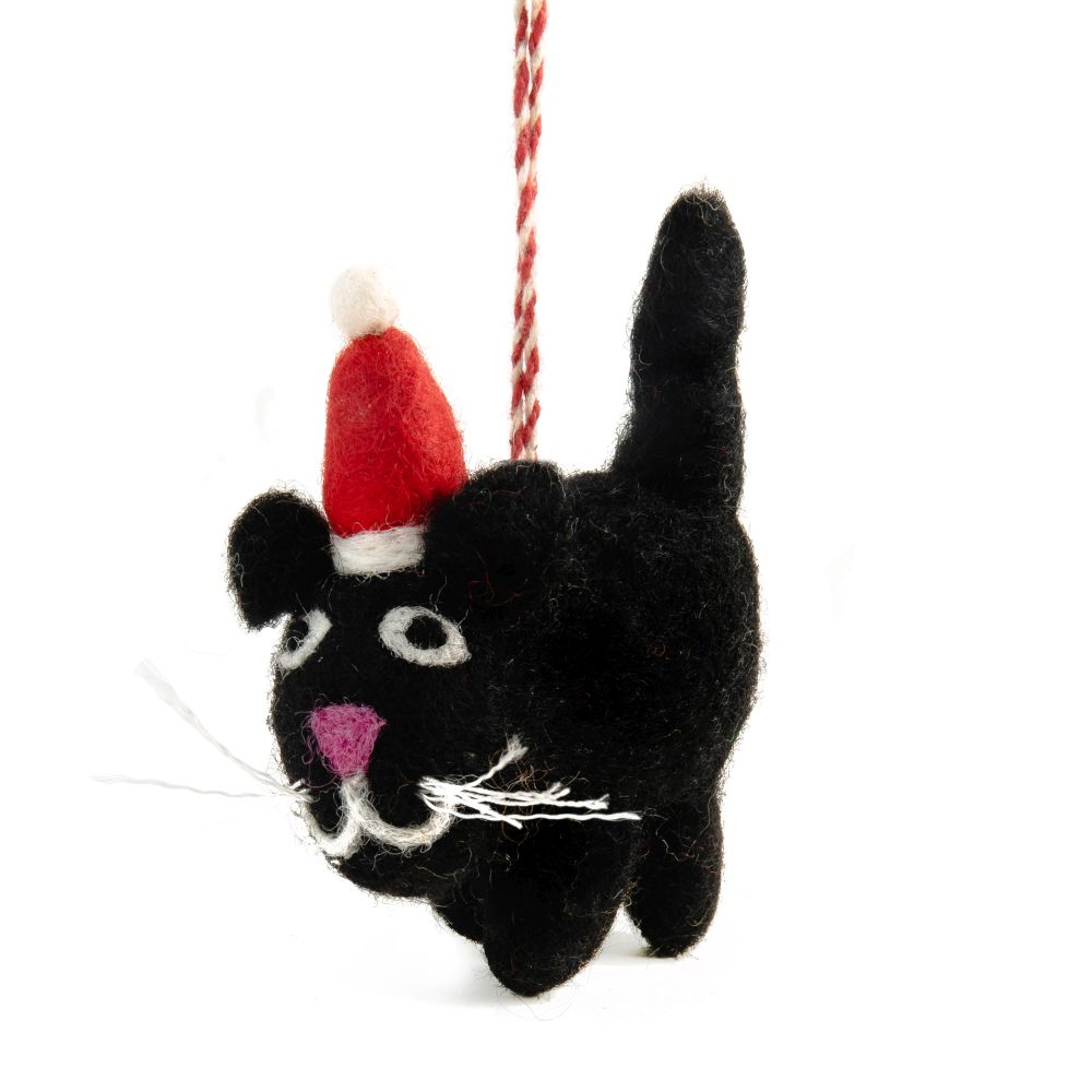 [GI-XD-DCA001] Decoration-Felt Cat Blackie