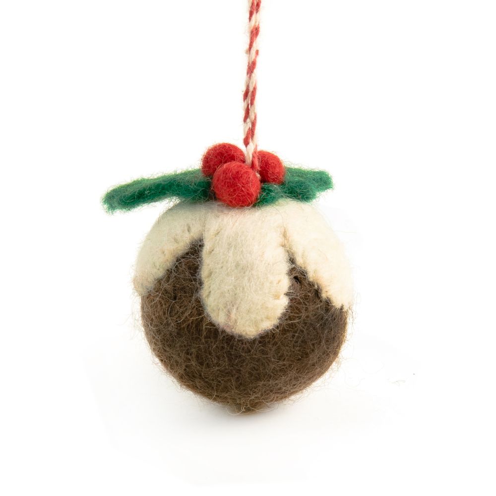 [GI-XD-DFO002] Charity Decoration-Felt Figgy Pudding