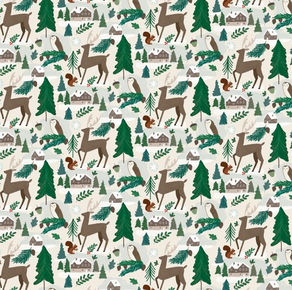 [NL-XW-NL002] Wrap-Holiday Woods