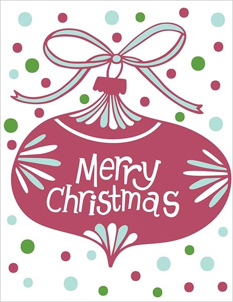 [GT-XC-307] Card-Ornament Xmas