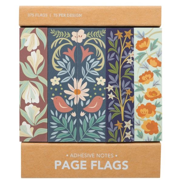 [GO-SS-PF021] Page Flags-Floral Wallpaper