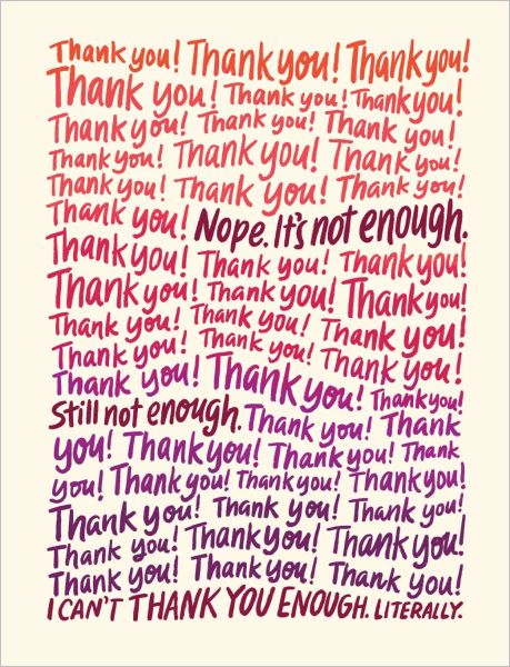 [EM-C-02936] Card-Can't Thank You Enough