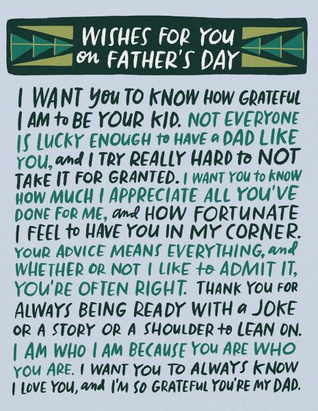 [EM-CFD-02783] Father's Day Card-Wishes For You