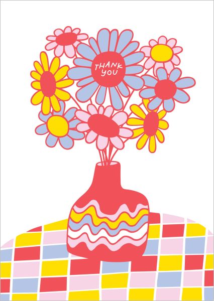 [GT-C-TY356] Card-Thank You Vase