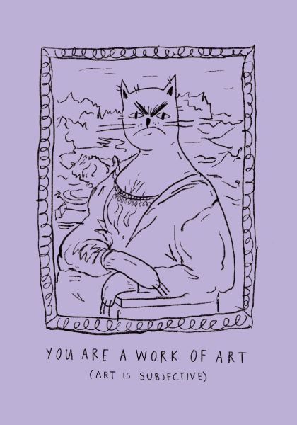 [BB-C-0336] Card-Work Of Art