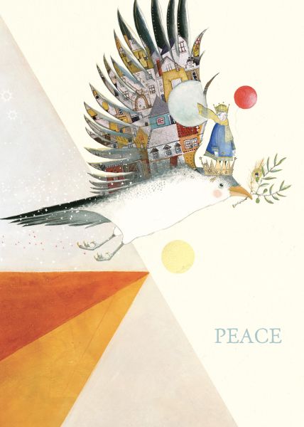 [SB-C-391] Card-Bird Of Peace